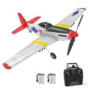 GoolRC RC Airplane 2.4GHz 4CH Ready to Fly RC Plane with 6 Axis Gyro Perfect for Your First RC Plane Flight Experience