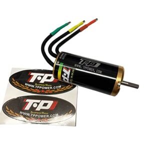 TP POWER TP4040 CM 95000RPM Brushless Motor for 1/8 RC Car 2850kv 8S Ideal for RC Plane CAD Plans