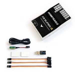 SoloGood HOBBYEAGLE A3 Super 4 RC Plane Airplane Gyro Flight Controller Stabilizer for Flight Model RC Airplanes