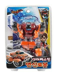 YOUNGTOY TOBOT V Mini Monster A Type Transformable Robot Toy Build a RC Car from Scratch for Kids Aged 48 Months and Up