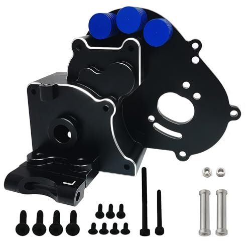 Aluminum Transmission Case Gearbox Upgrade Parts Fit for 1/10 2WD Traxxas Slash/VXL, Stampede/VXL, Rustler/VXL, Bandit/VXL,RC Car.Replace of Traxxas #3691/A