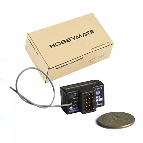 Flysky INr4 Gyro Receiver 4 Channels for Noble Radio RC NB4 NB4 Plus Noble Lite and Noble Pro Transmitter AFHDS 3