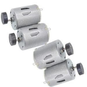 Sopepoyie Mini Vibration Motor DC 6V 8000RPM 4Pcs for Electric Toys and Game Controllers
