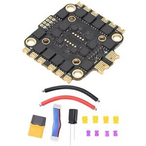 HAKRC 45A 4 in 1 ESC Electronic Speed Controller with Double Hole Spacing for FPV RC Drone Components Exhaust