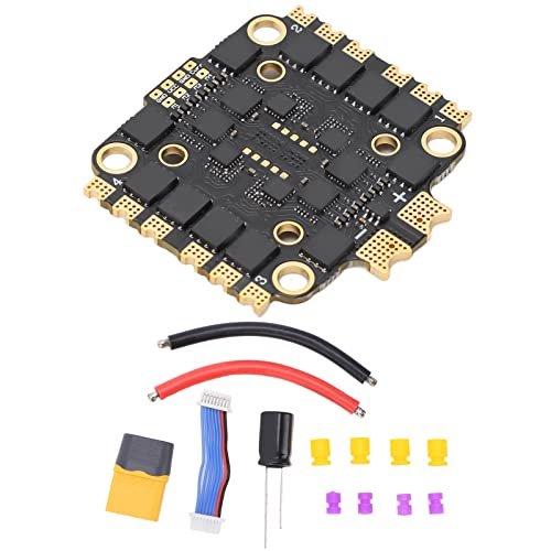 HAKRC 45A 4 in 1 ESC Electronic Speed Controller with Double Hole Spacing for FPV RC Drone Components Exhaust