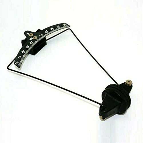 ND Aileron Direction RC Plane Inclinometer Angle Meter with Sponge Protection 0 50 Degree Range