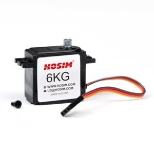 Hosim RC Cars FY DJ01 Digital RC Servo Steering Engine Spare Parts for 1/10 X08 X07 X07W X15W High Speed Brushless RC Cars Trucks Original Replaceable Parts Hobbyco RC Cars