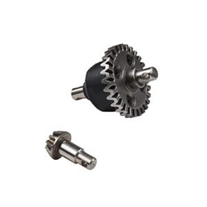 Hosim Excel RC Cars Front Differential Assembly Metal Spare Parts for 1/10 Scale X08 X07 Brushless High Speed Models