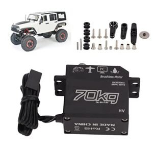 RC Willey Scratch and Dent West Jordan 70KG Digital Servo High Accuracy Full Aluminum Case Stainless Steel Gear for SCX10 1/8 1/10 RC Car