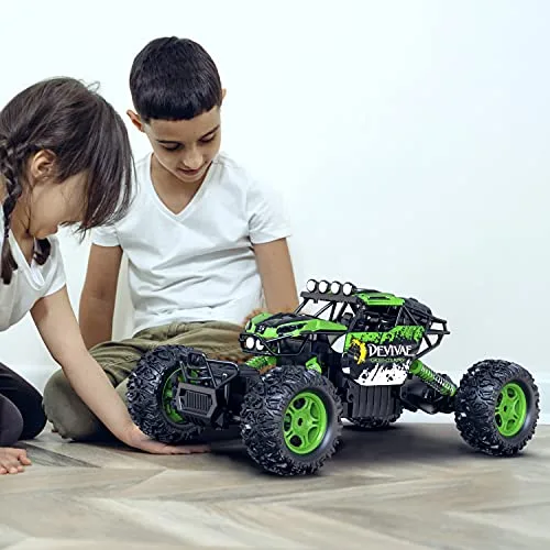 CROBOLL 1/12 Large Monster Truck RC Cars for Boys Upgraded Lifting Function 2 4GHz 4WD Remote Control Car Toy Gifts 20km h All Terrain RC Truck for 60Min Play Green