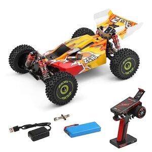 GoolRC Nissan GTR R35 RC Drift Car 1 14 Scale 2 4GHz High Speed Racing Buggy with Brushless Motor and Metal Chassis for Kids and Adults Off Road