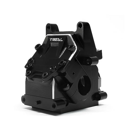 TREAL Aluminum 7075 HD Gearbox Case Bulkhead for Arrma 1/8 KRATON Extreme BASH EXB Black Extreme RC Bodies Upgrade