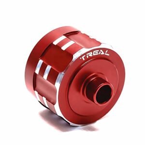 TREAL Aluminum 7075 RC Carrier Helicopter Differential Case for Arrma 1 8 KRATON 6S Extreme BASH EXB Red