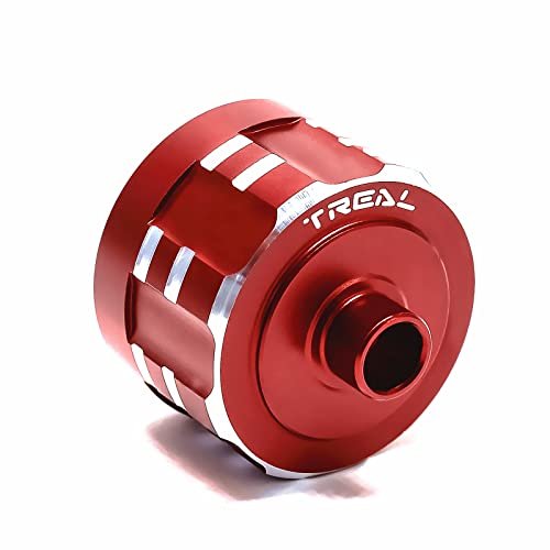TREAL Aluminum 7075 RC Carrier Helicopter Differential Case for Arrma 1/8 KRATON 6S Extreme BASH EXB Red