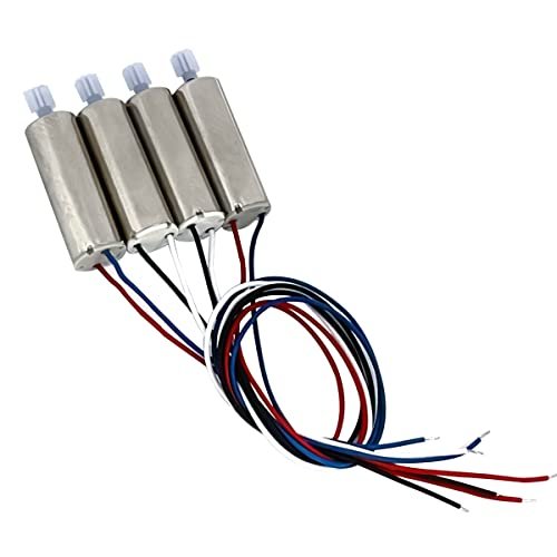Yaohappy 4Pcs Mini A B Positive Negative 720 Motor Repair Spare Parts Compatible with Syma X8HG RC Quadcopter
