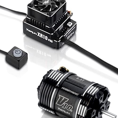 HOBBYWING Xerun XR10 Pro G2S Combo with V10 G3 8.5T Brushless Motor