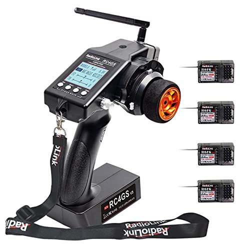 ATA HOBBY Radiolink RC4GS V3 5 Channel RC Radio Transmitter with 4 R6FG Receivers Gyro 2.4ghz 400M Remote Controller Kit