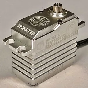 Perfect Pass Monster 56KG Waterproof Brushless High Torque HV Digital Servo Full Metal Gears for RC Car Boat Robot Plane