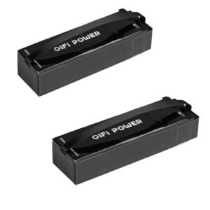 CJC 11.4V 4250mAh LiPo LiHV Rechargeable Battery Pack 2 Pack for Swellpro Spry Spry+ Drone