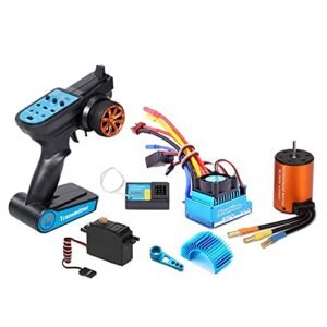 Coasta Brushless Upgrades Kit Motor ESC Controller Set for RC Willey Sleeper Sofa 12428 12423 FY 03 RC Car Spare Parts
