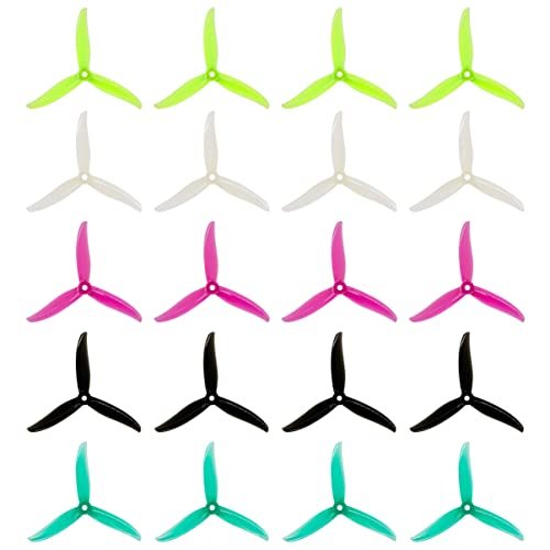 GEMFAN Sbang 4934 4.9 inch 3 Blade PC Propeller Set for Lexus RC 350 20 Inch Wheels Compatible Drones 20 Pcs 10CW 10CCW