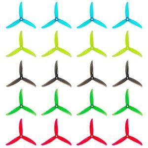 Genmfan VANOVER 5136 5.1 Inch 3 Blade PC Propeller CW CCW for FPV Freestyle Racing 5inch RC FPV Quadcopter Drone 20 Pcs 10CW 10CCW Compatible with Torco RC Fuel 20