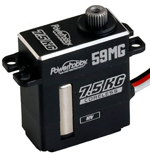 Power Hobbies 59MG Aluminum Digital Micro Upgrade Servo for AXIAL SCX10.3 RYFT at Mid Ozark RC Hobbies