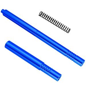 GLOBACT Aluminum Center Slider Driveshaft Replacement for 1/10 Arrma Senton Typhon BigRock Outcast 3S Models AR310884 Blue