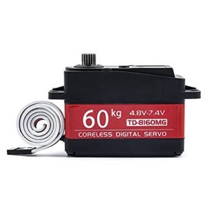 Readytosky RC Witch Plans Waterproof 60kg High Torque Coreless Digital Servo Metal Gear for RC Car and Robot