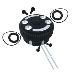Aluminum Sealed Differential Case with Hardened Steel Gear Upgrade for 1/10 Traxxas Slash 2WD Stampede Rustler Bandit