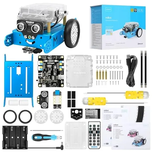 Makeblock mBot STEM Educational Coding Robot Kit Best RC Robot Toys for Kids Ages 8 to 12