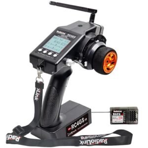Radiolink RC4GS V3 5 Channels 2.4G RC Surface Radio Transmitter and Receiver R6FG Gyro RX for Crawler Truck Car Boat
