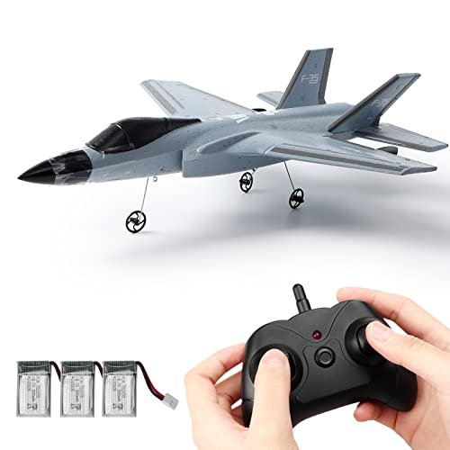 BEHORSE RC Plane F35 2.4Ghz Ready to Fly Remote Control Airplane for Kids Adults Beginners