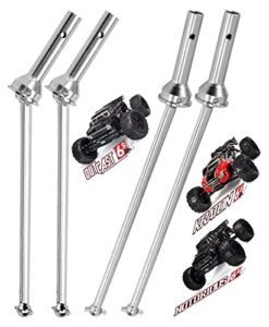 Arrma 1/8 Kraton 6S BLX Outcast Notorious Drive Shaft Upgrades Harden Metal 45 Silver