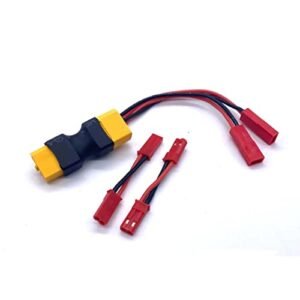 REEFS RC XT60 Dual JST Connector with 2 Male Male Adaptors SEHREEFS121 Servo Accessories for RC Hovercraft eBay