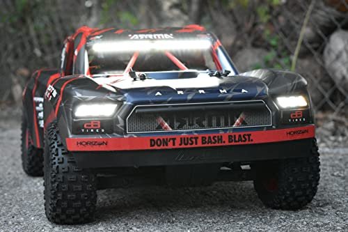 Polo Creations RC Arrma MOJAVE 6s Drag Tree Lights Kit Remote Control LED Headlight Light Bar Taillights