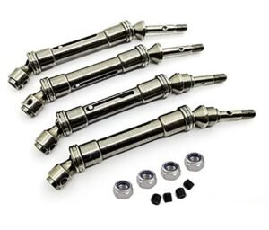 R.S RC CVD Steel Front Rear Drive Shaft Assembly Heavy Duty for 1/10 Slash 4x4 Stampede VXL 2WD 6851R 6851X 6852R 6852X