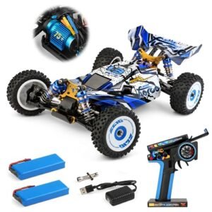 CKYSCHN WLtoys 124017 V2 Fast RC Car 1 12 Brushless 75km h 4x4 Hobby Hut RC Cars with 2 Battery
