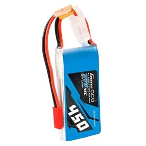 Gens ace 2S 7.4V 450mAh 45C Lipo Battery with JST SYP Plug for 250 Helicopter and Small Airplane