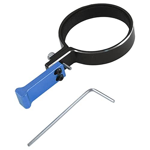 Vgoohobby RC Steering Wheel Grip One Handed Control Adapter Compatible with Flysky GT5 Traxxas TQI Dumborc Remote Controller Transmitter 1.55 to 1.65 Inch Steering Wheel Blue