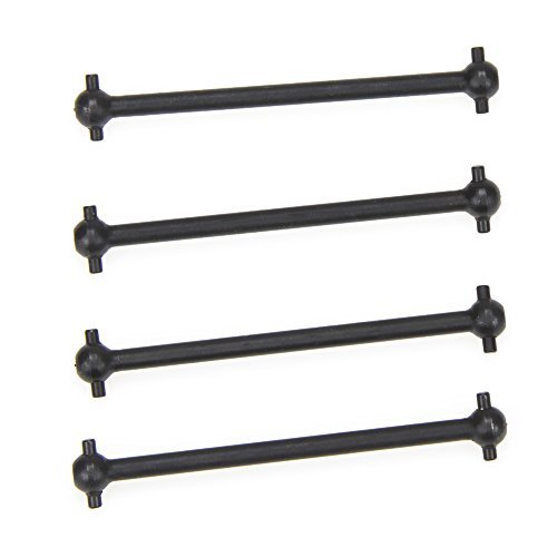 Passion Hobby RC Steel Metal Drive Shaft Dogbone 61mm for 1/10 Scale HSP Wltoys Redcat RC Cars 4PCS Set