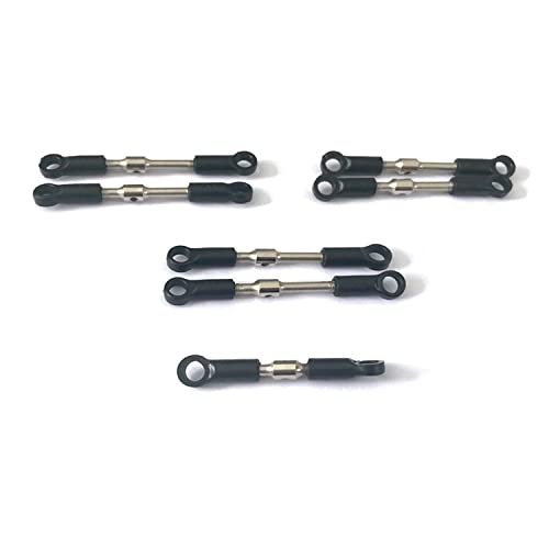 CROBOLL 7PCS RC Pull Rod Metal Upgrade Sets for RLAARLO 1/14 Four Wheel Drive RC Car Available at RC Willey Participating Merchants
