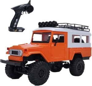 FMTStore MN40 1 12 Scale RC Model Scale 2.4GHz Remote Control Car 4WD Off Road Truck with LED Light for Kids and Adults Assorted Colors