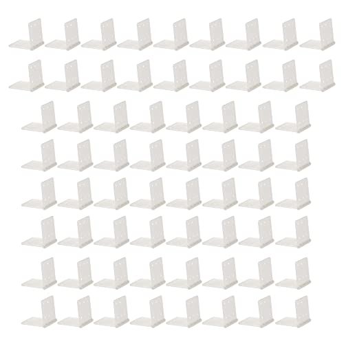 Mxfans 50x Aircraft Model Nylon Pinned Hinges 0.63x1.1Inch for DIY RC Airplane CA Hinges RC Planes
