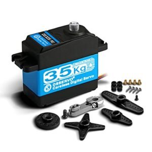 ZOSKAY 35kg PRO Coreless Motor RC Servo Metal Gear Digital Stainless Steel Gear for Grenade RC Car Robotic DIY 270 Degree