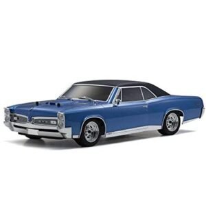 Kyosho Fazer Mk2 1967 Pontiac GTO Blue 1/10 Scale Electric Ready to Run On Road RC Car KYO34431T2