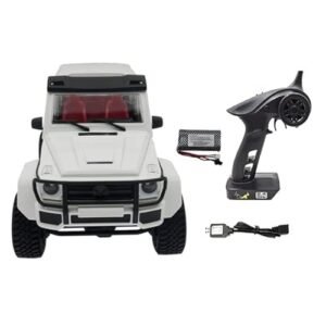 FMTStore FMT R/C MN86 4WD 1/12 Scale 2.4G Remote Control Off Road Truck RC Car Rock Crawler Climbing Vehicle RTR White