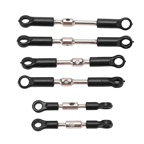 Upgraded RC Tie Rods Steering Linkage Rod Set for WLtoys 144001 144002 124018 124019 124017 124016 Compatible with Aldi RC Car Accessories
