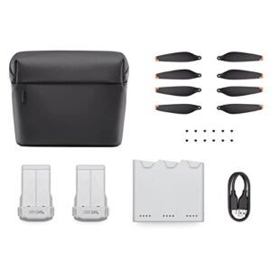 DJI Mini 3 Pro Fly More Kit with 34 min Flight Time Intelligent Flight Batteries and Two Way Charging Hub