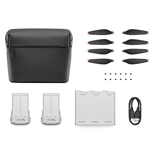 DJI Mini 3 Pro Fly More Kit with 34 min Flight Time Intelligent Flight Batteries and Two Way Charging Hub